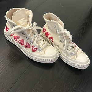 Comme Des Garcons high top sneakers